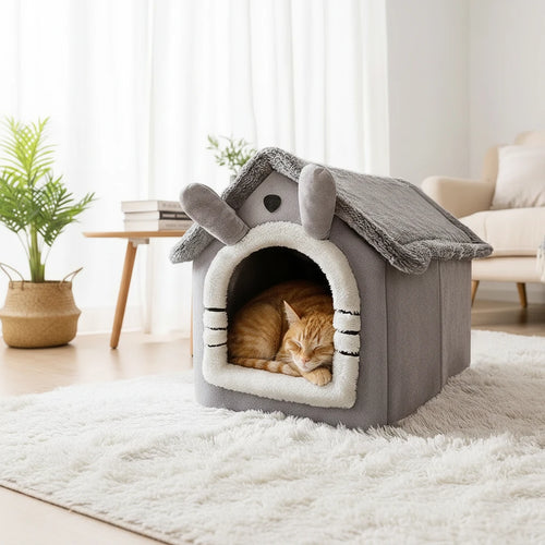Niche tente avec coussin moelleux à l'intérieur Auralis